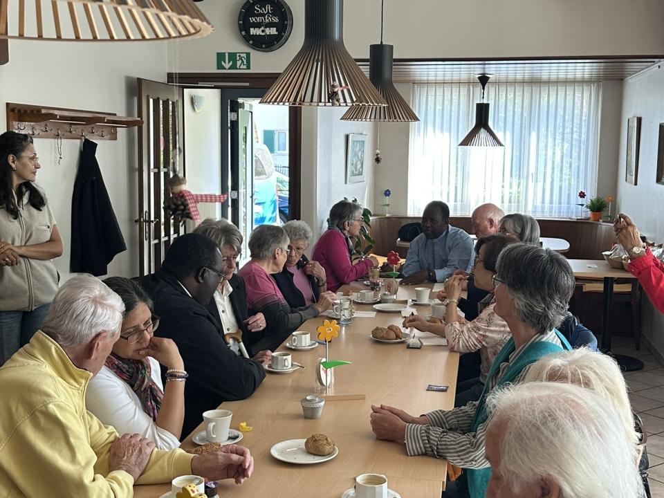 Besuch Bischof Vincent aus Tansania