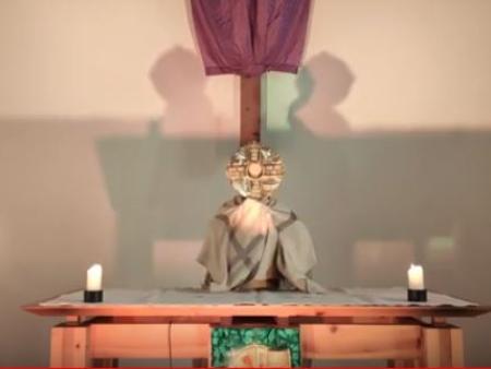 Video: Eucharistiefeier am Gründonnerstag in Hallau mit P. Adolf Büttiker und Josif Trajkov