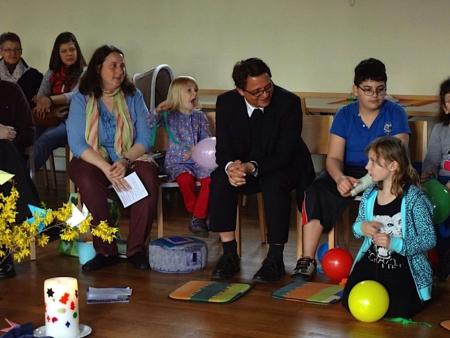 Auf Tuchfühlung mit Bischof Felix Gmür 