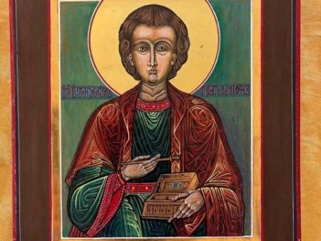 Pfarreizentrum Neuhausen mit kleiner Ikonen-Ausstellung