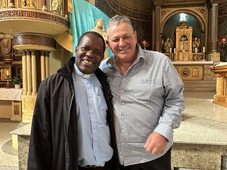 Besuch Bischof Vincent aus Tansania