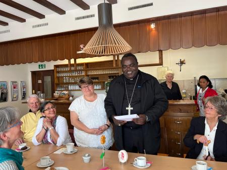 Besuch Bischof Vincent aus Tansania
