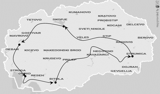 Rundreise Mazedonien 2023